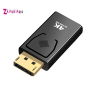 4K Dp to -Compatible Video Adapter Displayport Male to -Compatible Computer TV Monitor Converter for