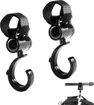 嬰兒車強力掛鉤（2件組），多功能多場景 輪椅 助行器全適用 承重穩固 適用廣泛 居家收納 輕鬆掛物 簡易安裝