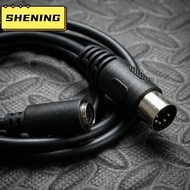 SHENING23 Keyboard Mouse Converter, Converter Cable Plug-and-Play DIN 5 Pin Male to Mini DIN 6 Pin F