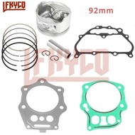 Parts 4 04 Engine 92Mm Bore For Honda Trx500fm Trx500fe Foreman 500 Cyder Piston Pin 23Mm Rings G