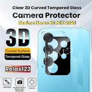 1/2/3PCS Camera Lens Protector For Realme Narzo 90X 5G 2025 3D Rear Lens Tempered Glass Film For Rea