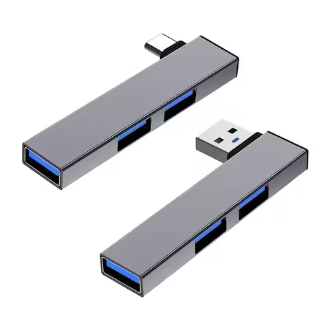 3 in 1 USB HUB OTG USB Splitter Hub Speed 5.0Gbps 3 Port Type C HUB for PC Laptop Notebook
