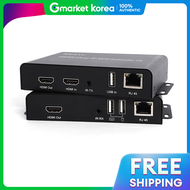 NEXTU NEXT-HD671KVMR-IP อุปกรณ์ขยายสัญญาณ KVM RX Full HD Over IP ระยะไกล 200M HDMI USB-A 2 พอร์ต รอง