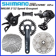 【fast delivery】 SHIMANO DEORE M6100 12 Speed Groupset 1X12 Speed Mountain Bike M6100 Shifter RD-M610