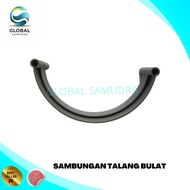 PVC Pipe Socket Fitting (1/ 2 Circles Gutter Connection)