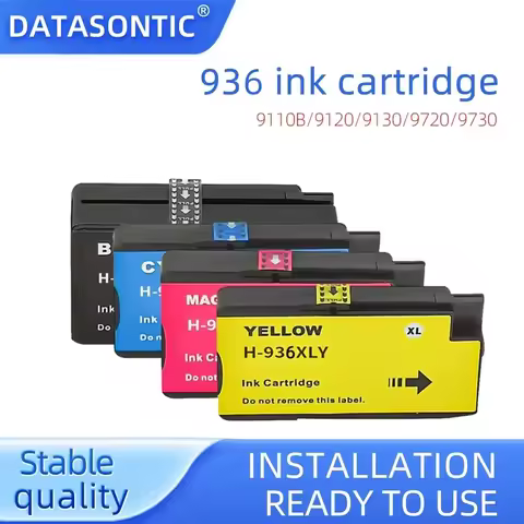 936XL 936 ink cartridges,For HP 9110B/9120/9130/9720/9730 printers Ink Cartridge