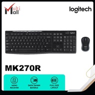 Logitech Wireless MK270R Keyboard Mouse Combo MK 270 R MK-270R