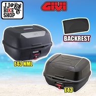 GIVI E43N Silver/Black Backrest