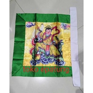 Goddess flag tjiu tien / qu tien / jiu tien - screen printing - 40 x 50 - F