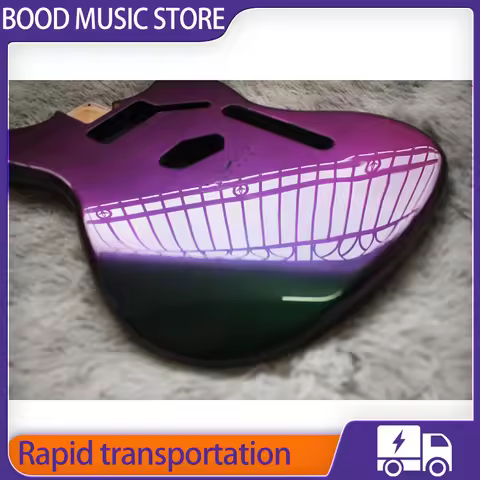 Chameleon Telmaster Electric Guitar Body Alder Wood Green Super Chameleon Guitar for Fend Guitar