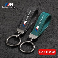 1Pcs Suede Car Styling Logo Opening Keychain Keychain Ring for Bmw M X1 X3 X4 X5 X6 X7 E46 E90 F20 E60 E39 Car Accessories