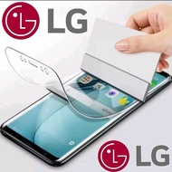 Anti-Scratch Hedrogel LG G8 G8s G8X ThinQ Full Cover Front Rear Clear Matte Blue Tempered Glass Repl