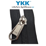 Zip YKK No.5 Nylon CI Chain Meter 5 5RCz Zip Potong Zip Meter Zipper Kain Zip Slider Zipper Head Kep