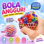 [Viral Item] Students & Office Workers Pressure Relieving Mesh Ball Size 6cm, Unique Toy Filled with