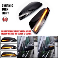2Pcs Dynamic rearview mirror indicator light LED Turn Signal light for Mercedes Benz Viano W639 Vito