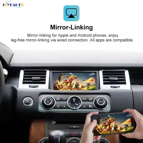 Wireless Apple CarPlay for Land Rover Discovery Sport&Range Rover Denso 2009-2012 Android Auto Mirro