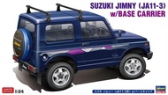 長谷川 Hasegawa 1/24 鈴木 Jimny JA11-3 帶車頂架越野版模型套件 [HA-20744]