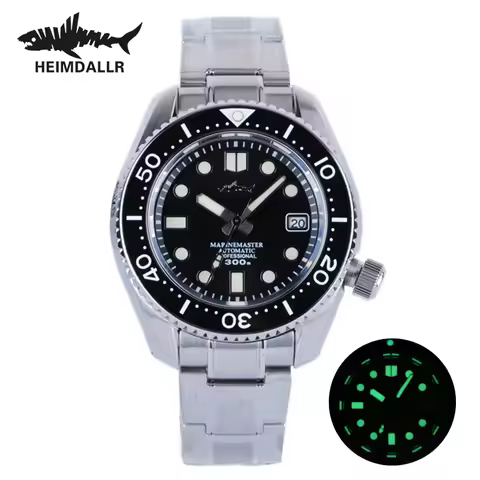 Heimdallr Watch MM300 SBDX001 NH35 Automatic Mechanical 300M Waterproof C3 Luminous Sapphire Jubilee