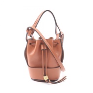 【二手】Loewe LOEWE單肩包 Balloon Nano 2WAYブラウン皮革 Balloon Nano 女二手 A