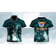 New Fashion (Fuhui01) Full Sublimation Polo Shirt Security Pnp Uniforms Mapalad 2023 High Quality Ar
