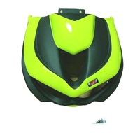 หน้ากากYAMAHA M-Slaz( ทรงS1000)สีเขียวผลิตจากวัสดุพลาสติก ABS อย่างดีแข็งแรงทนทานติดตั้งง่าย