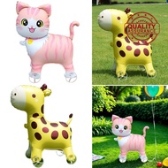 Foil Balloon Birthday Animal Party Supplies 4d Walking Balloon With Wheels C1u8