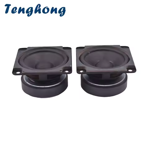 Tenghong 2pcs 2.75 Inch Full Range Speaker 4Ohm 8Ohm 10W Woofer Midrange Bass Advertising Machine Sp