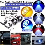 MYCar Led Sport Light Fog Lamp Sportlight Work Light Fog Light Halo Angle Eye Angle Ring Spotlight L