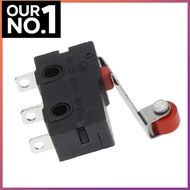 10PCS KW12  KW12-N Mini Micro Switch 3Pin With Roller Limit Switch
