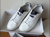 Oliver Cabell LOW 1 白色皮革休閑鞋