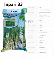 Benih Padi Unggul Inpari 33 tipe Genjah