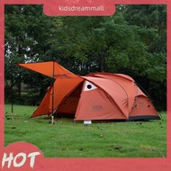 Single Layer Tent 2 Person Portable Double Tent Camping Sleeping Tent for Travel