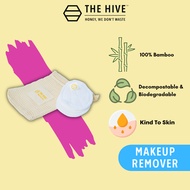 The Hive Reusable, Washable Round Bamboo Cotton Makeup Remover Pad (5pcs)