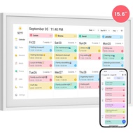 Skyzoo 15.6-Inch Digital Calendar – Schedule, Chore Chart, Meal Planner, Task Rewards System, Family
