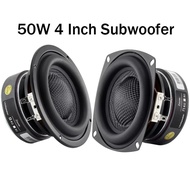 SN Speaker Woofer serat kaca 50W 4 inci Subwoofer 4 8 Ohm 25 C