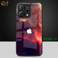 HP Softcase Glass Kaca Oppo Reno 14 New 2025 - Casing New Oppo Reno 14hp - K40