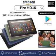 Amazon Fire HD 10 tablet, 10.1", 1080p Full HD, (2020 Model / 2021 Model)