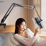 DTA Tablet Holder For Bed IPad Stand 360° Rotag Bed Tablet Mount Stand With 90cm Metal Arm For 4.5~12.9 Inch Phone Tablet  DT