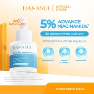Hanasui Power Bright Serum - 5% Advance Niacinamide Mencerahkan, Kurangi Bintik Hitam Bekas Jerawat,