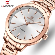 NAVIFORCE Top Luxury Brand Elegant Ladies Fashion Watch Ladies Quartz Watch Sports Waterproof Ladies Casual Watch