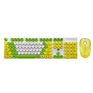 Zeus K-200 Slim 2.4GHz Wireless Keyboard And Mouse Set With USB Receiver For Desktop PC Laptop