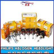 Philips 3200K Halogen Headlight BULB H1 H3 H4 H7 H8 H11 HB3 HB4 Saga / Wira / Exora / Myvi / Viva / 