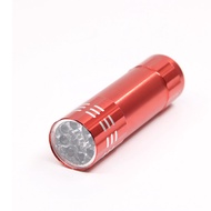 Free Gift / 9-LED mini flashlight UV Ultra Violet Torch light Red mini Torch light