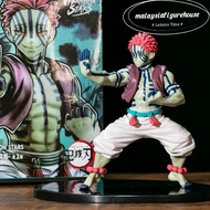 🔥READY STOCK🔥DEMON SLAYER ANIME AKAZA JUUNI KITSUKI COPY RESIN GK FIGURE STATUE MODEL TOY 鬼灭之刃 12鬼月 