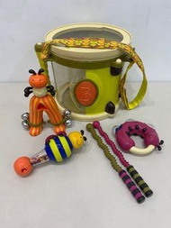 B.Toys 砰砰砰打擊樂團音樂打擊鼓玩具 drum set