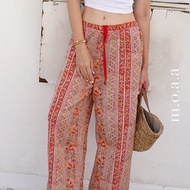 Lazy Pants in Ruby Red | Moaa Collection