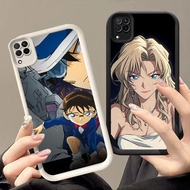 DK-60 Detective Conan Silicone Casing black and white for Samsung A12 A22 5G