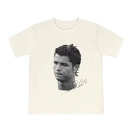 Cristiano Ronaldo CR7 Graphic Tee Nữ Hợp Thời Trang Áo Thun Nữ Tay Ngắn Ronaldo Thiết Kế Đầu Vintage