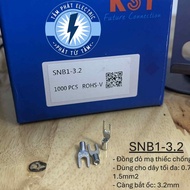 Bare Y-shaped Cos head SNB1-3.2 KST | Control wire head 0.75–1.5mm2 | Industrial electrical Cos