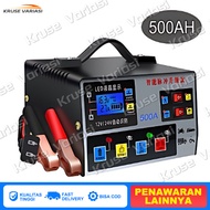 Charger Aki Portable 12V/24V Motor Mobil Smart Battery Charger Mobil Mobil VRtec DigitaI Intelligent